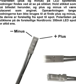 LED-spot Gabriella, Ra93-98, 350mA LED 4W, 295-350 lumen, dæmpbar