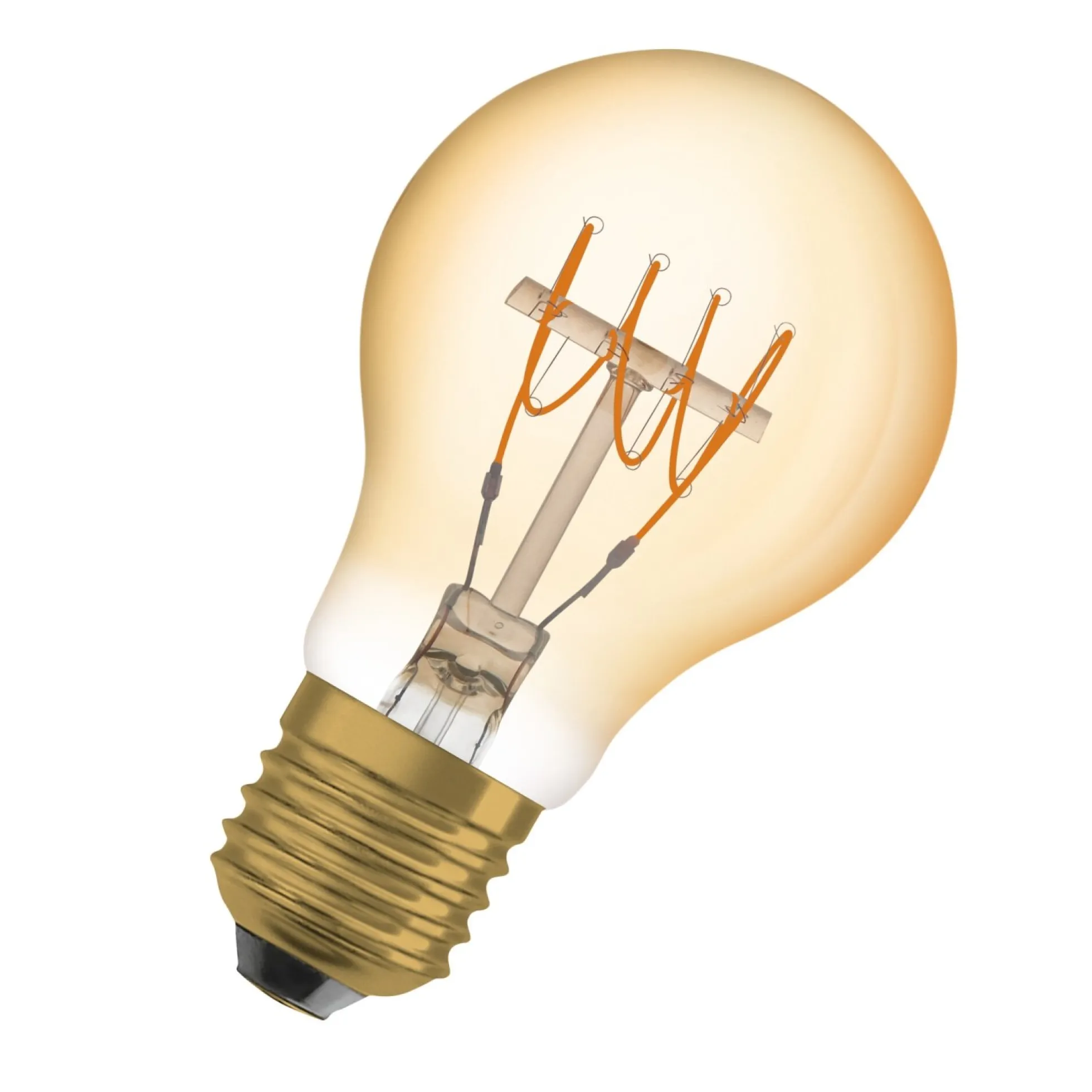 1906 LED std gu spiral fil ul tynd 4,8W/822 E27 dim