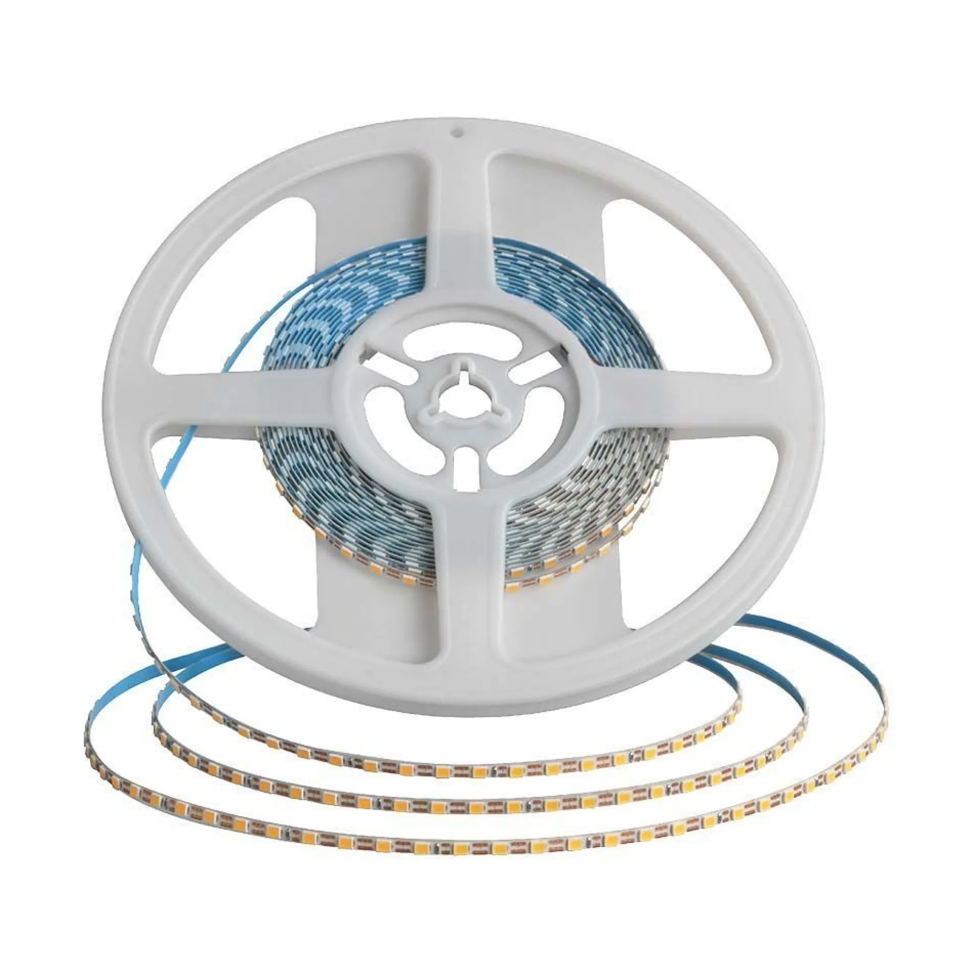 LED strip, 5 meter, 8W/m, 24V DC, IP20, 3mm bred, 120 LED/m, dæmpbar