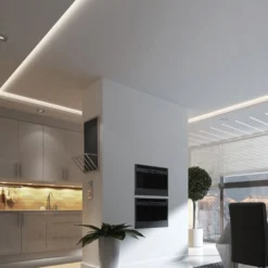 LED strip, 5 meter, 8W/m, 24V DC, IP20, 3mm bred, 120 LED/m, dæmpbar