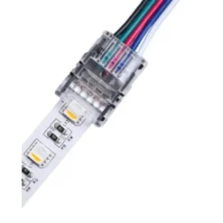 LED Strip til løse ledninger - 12mm, RGB+W, vandtæt, 5V-24V IP65
