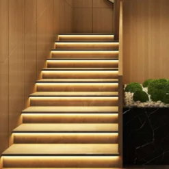 LED-strip til trappe, trappebelysning, COB LED, inkl. sensor, op til 16 trin, 12W - LEDlife