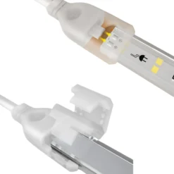 LED strip X2 RA98, 5 meter, 230V, IP67, 1000lm/m, 12W/m, kan klippes for hver 10 cm