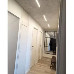 LED Troldtekt Skinne, planforsænket, 24V- Akustilight
