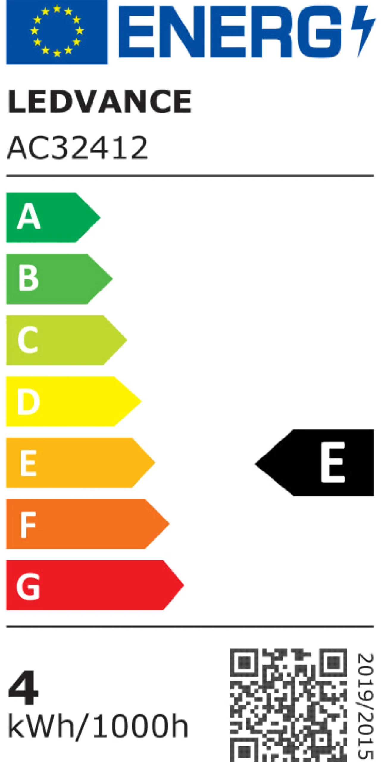 Ledvance LED standard, mat, 470 lm, 4 W, 827, B22d
