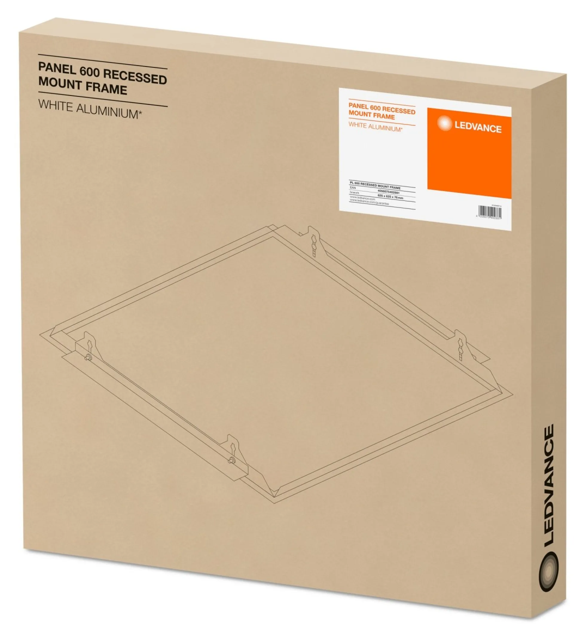 Ledvance Universal ramme til indbygning 60x60 for led-paneler