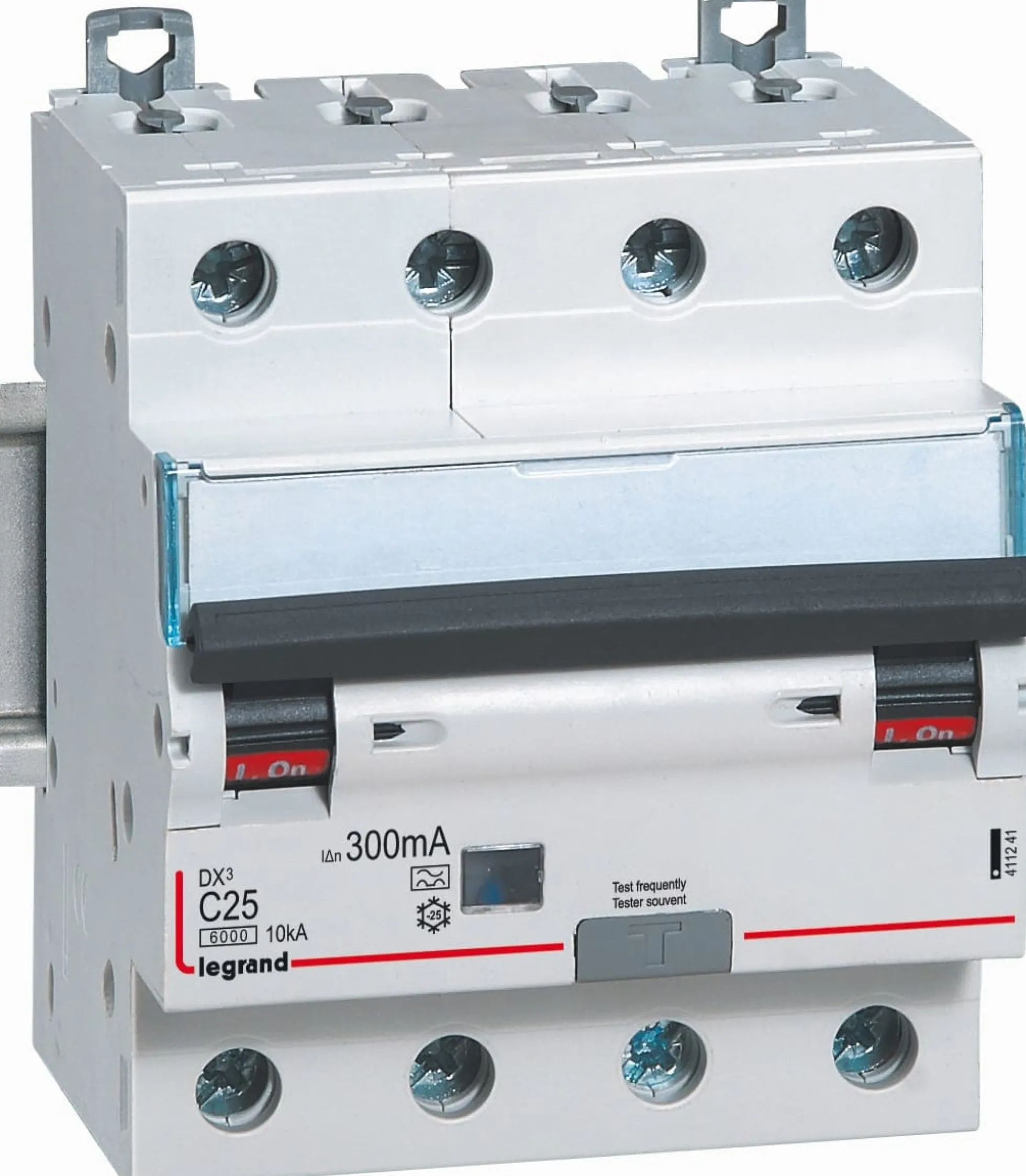 Legrand DX3 Kombiafbryder Automatsikr/HPFI C 16A 30mA 4P 6/10kA Type A