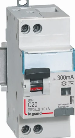 Legrand Kombiafbryder Type A13A 1P 30mA (HPFI) 6/10kA