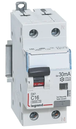 Legrand Kombiafbryder Type A10A 1P 30mA 6/10kA