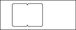 Lågudsnit 2 modul Fuga stik installationskanal, type FB, 60130 PH, kunststof