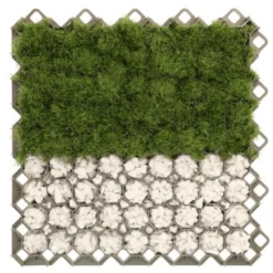 LHI Multigrass græsarmering, grøn, 600 x 600 x 40 mm - Lauridsen