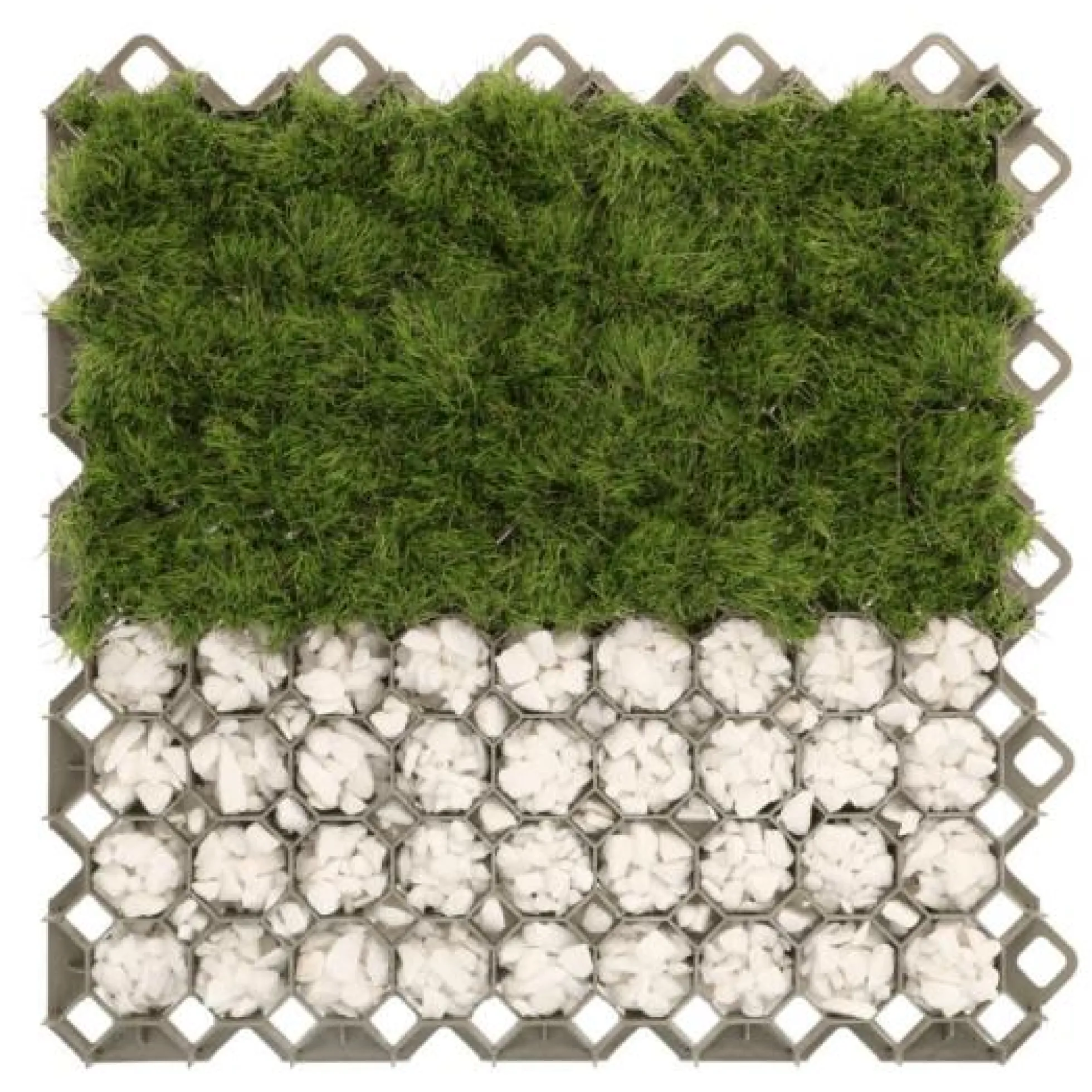 LHI Multigrass græsarmering, grøn, 600 x 600 x 40 mm - Lauridsen