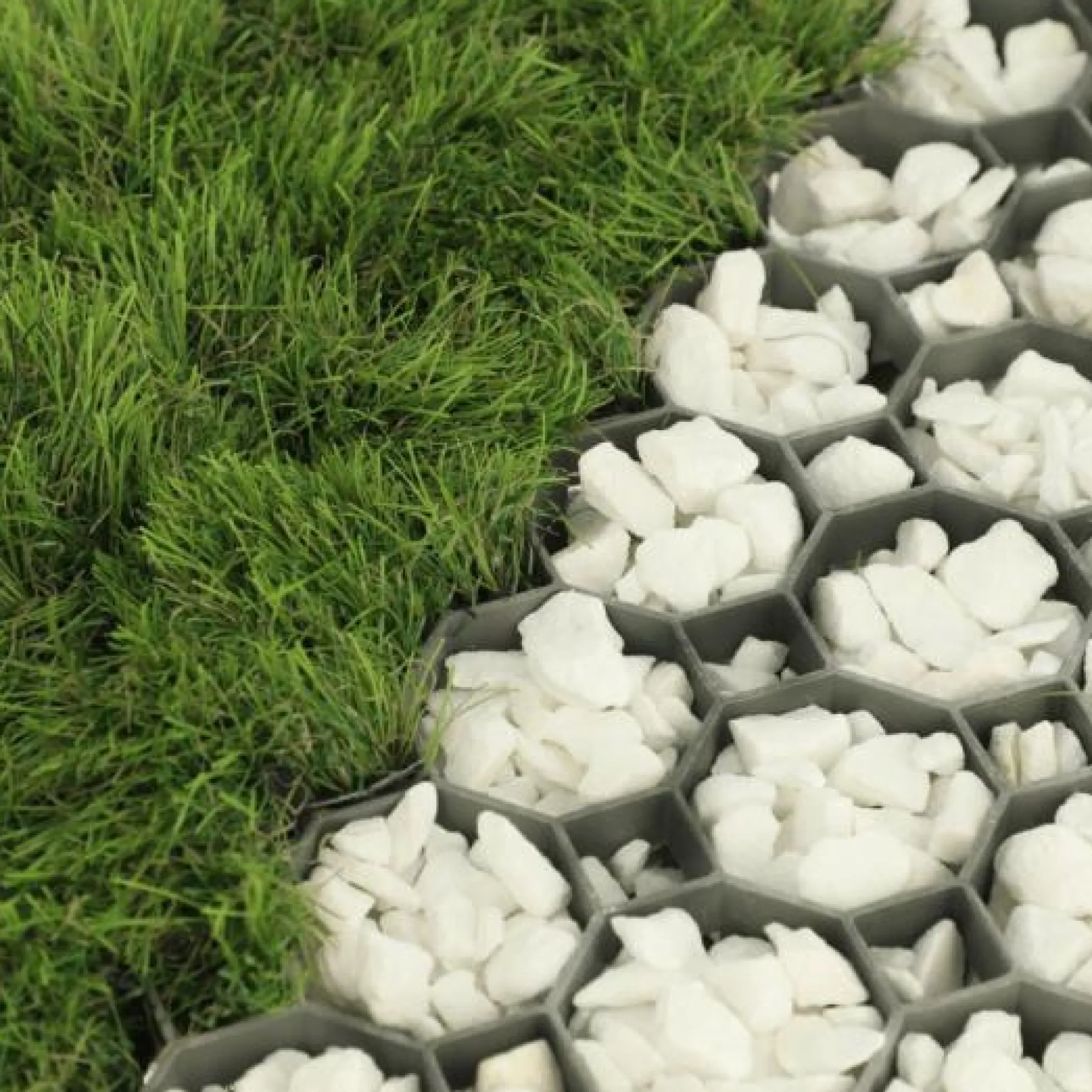 LHI Multigrass græsarmering, grøn, 600 x 600 x 40 mm - Lauridsen