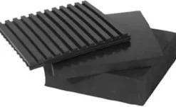 Lindab Antivibrationspude, 100 x 100 x 10 mm, GKUDDE10010