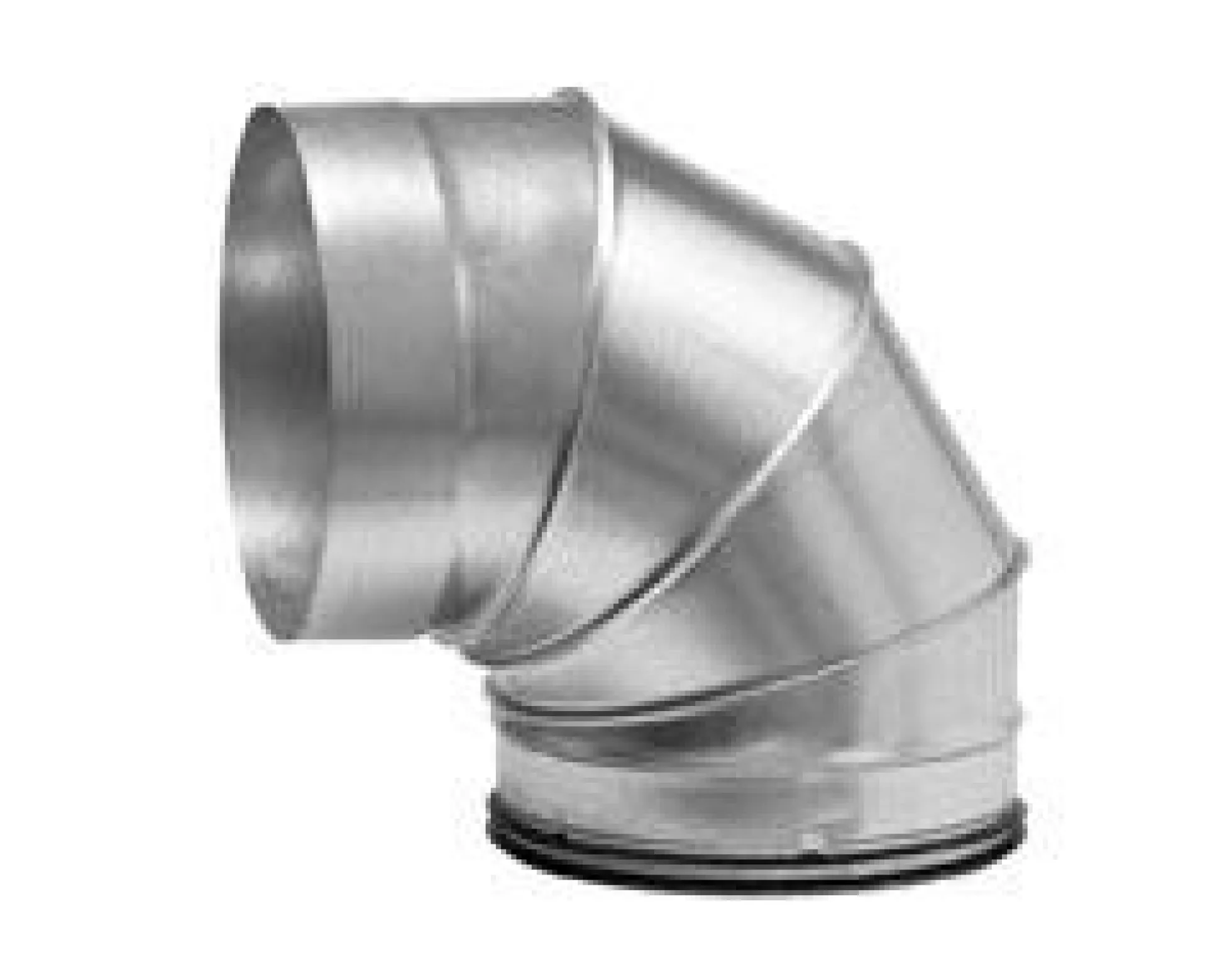 Lindab BKFMU 500-90, Falset Bøjning, Kort, MF/NP, 90°