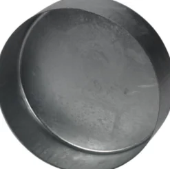 Lindab endebund EPF 63, galvaniseret, stål, 63mm rør, 40mm længde