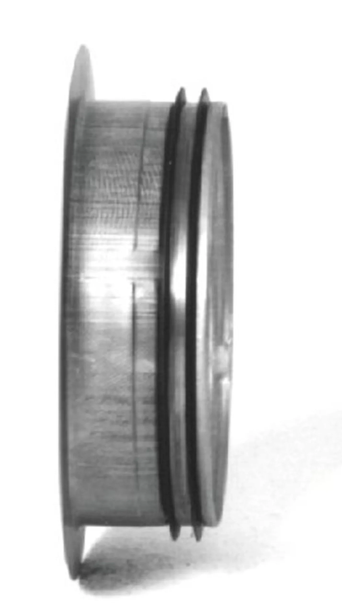 Lindab indløbsrør ILU 400, galvaniseret, stål, 400mm