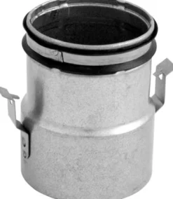 Lindab indomo reduktion RCFU 10076 LFPE, Ø100 til Ø76 mm