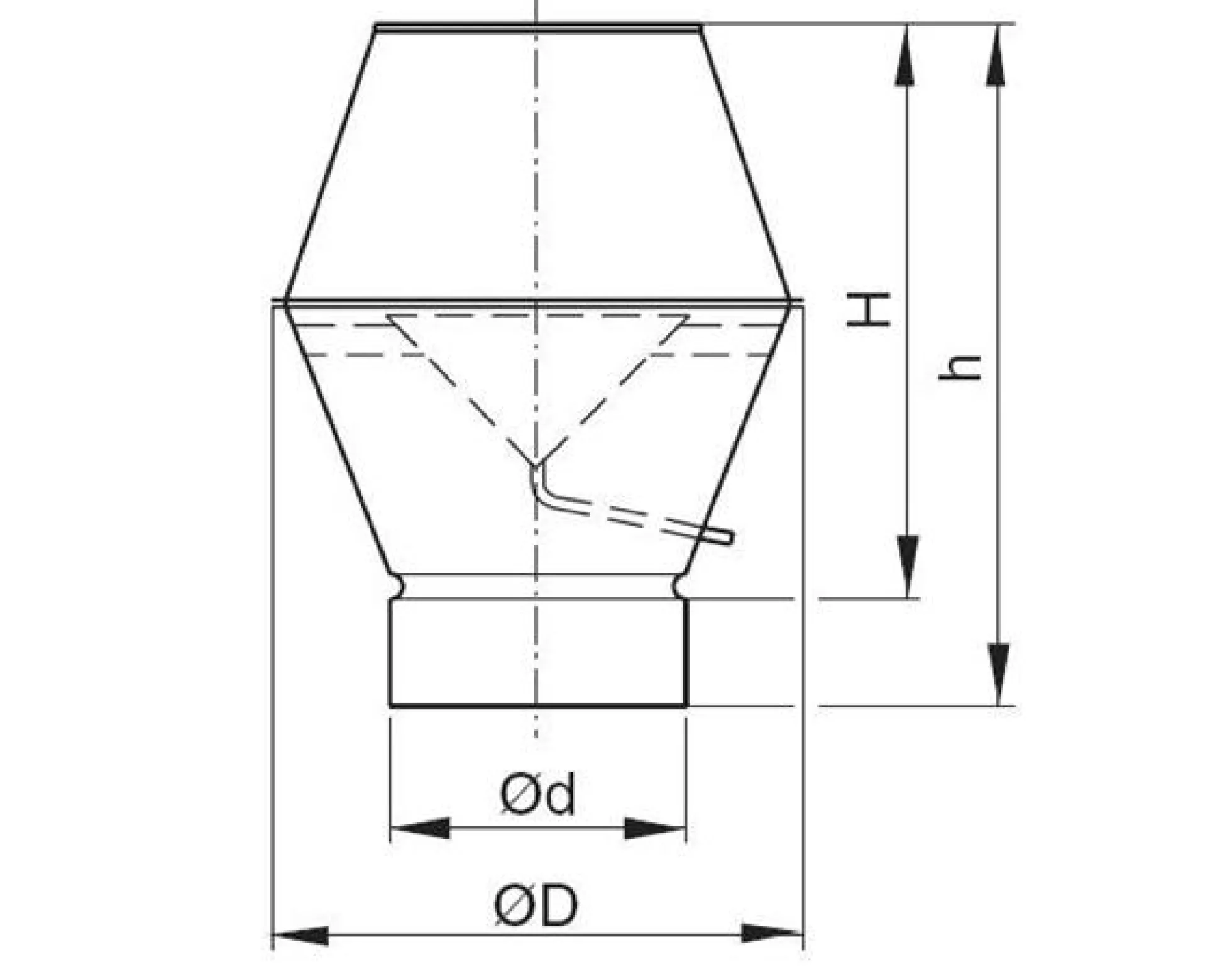 Lindab jethætte HN400 galvaniseret