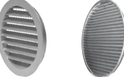 Lindab ydervægsrist YGC 150, aluminium