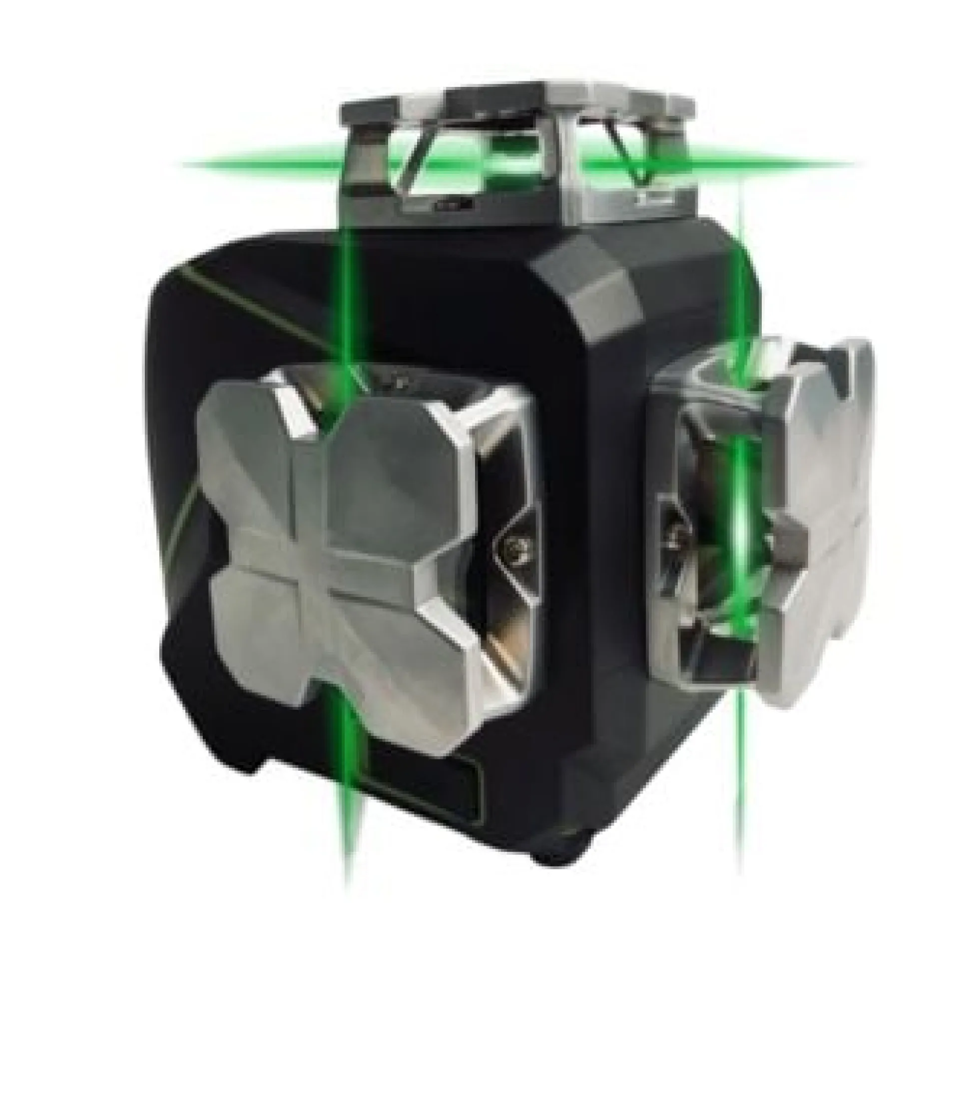 Linjelaser Elma Laser X360-3, grøn, 45m rækkevidde, ±3mm@10m nøjagtighed