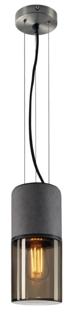 LISENNE pendel, E27, IP20, grå - SLV