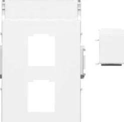 LK CLIC'LINE® Dataudtag 1 modul, til 2 stk. Keystone RJ45