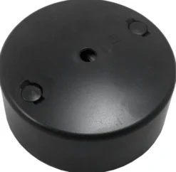 LK – Clips-roset Ø80 med 3 dobbelte klemmer (uden jord)