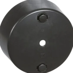 LK – Clips-roset Ø80 med 3 dobbelte klemmer (uden jord)