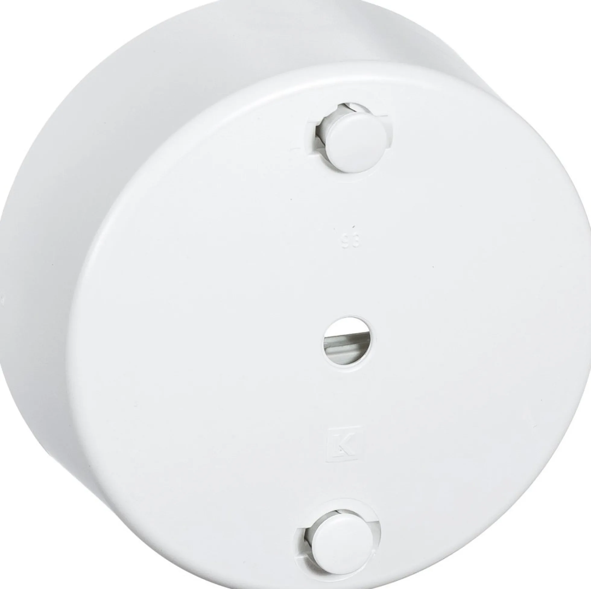 LK – Clips-roset Ø80 med 5 dobbelte klemmer (med jord)