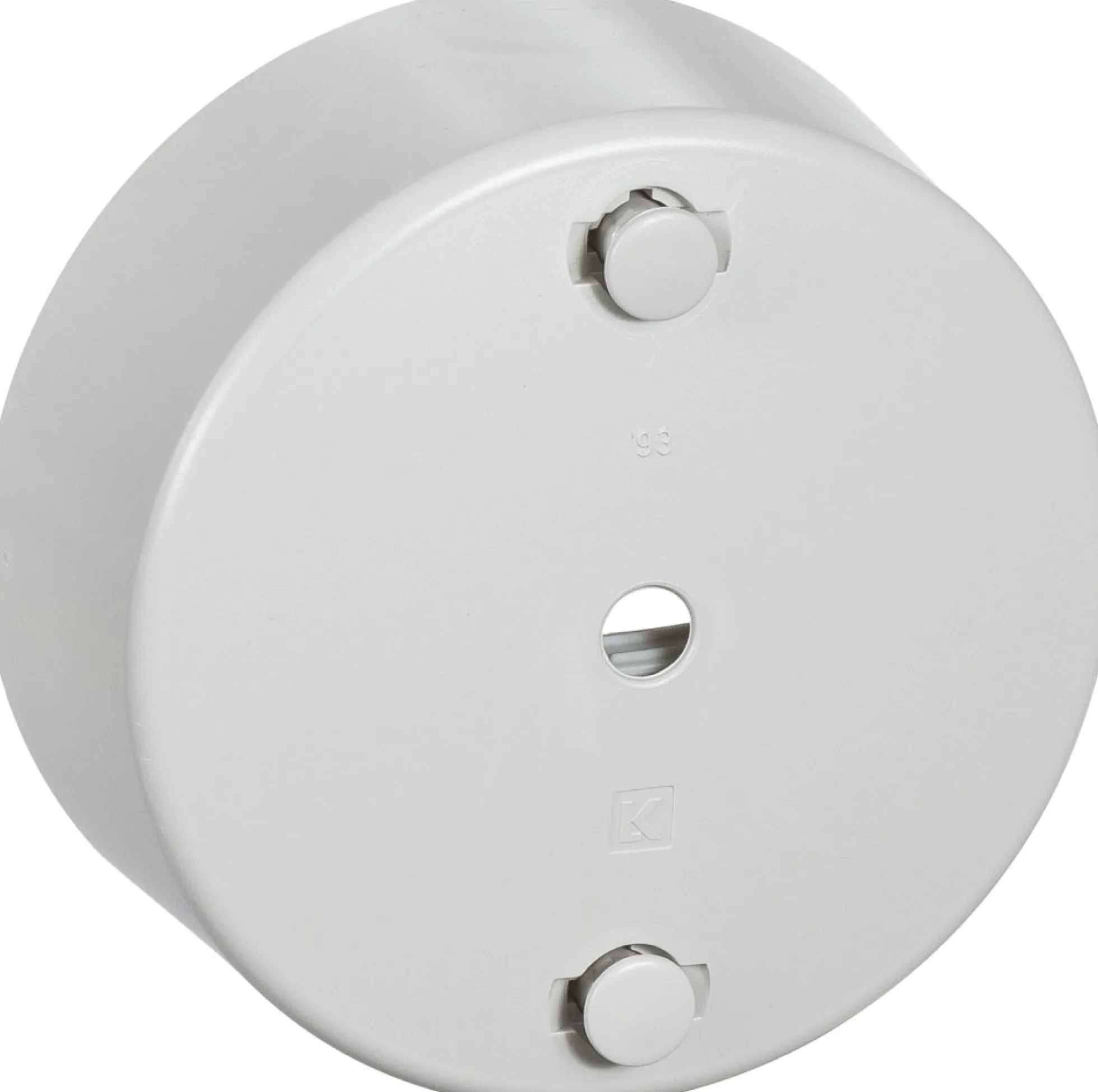 LK – Clips-roset Ø80 med 5 dobbelte klemmer (med jord)