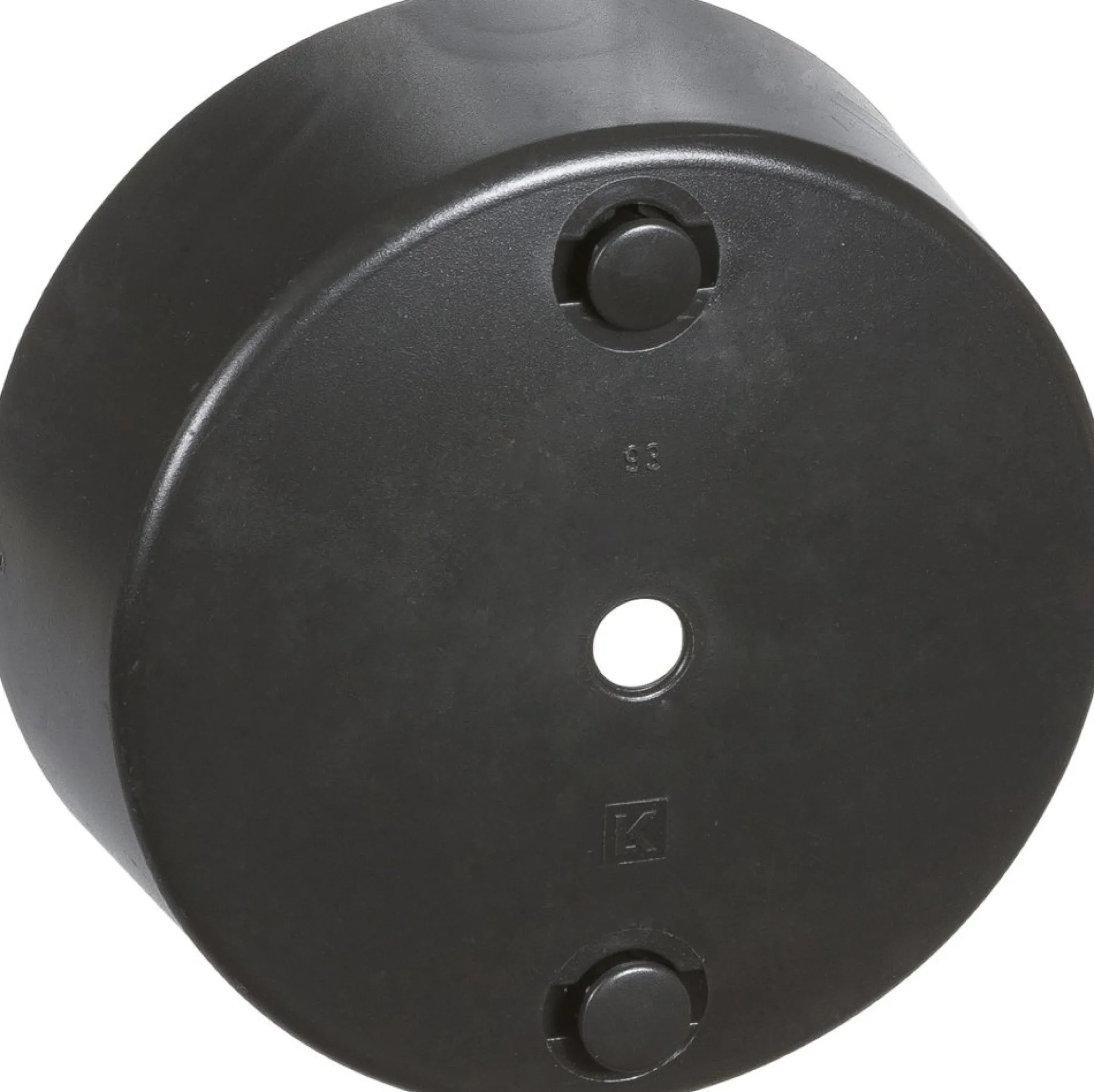 LK – Clips-roset Ø80 med 5 dobbelte klemmer (med jord)