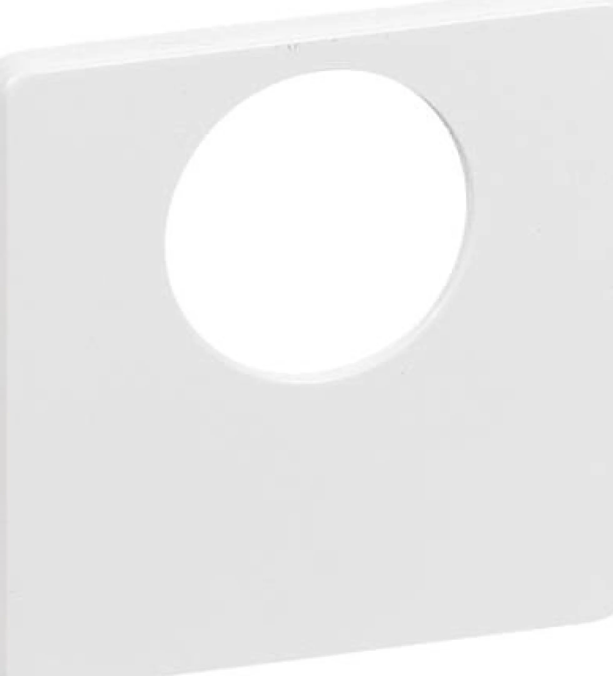 LK FUGA® – Afdækning til bevægelsessensor PIR 10A (med afblænding af tangent), 1 modul