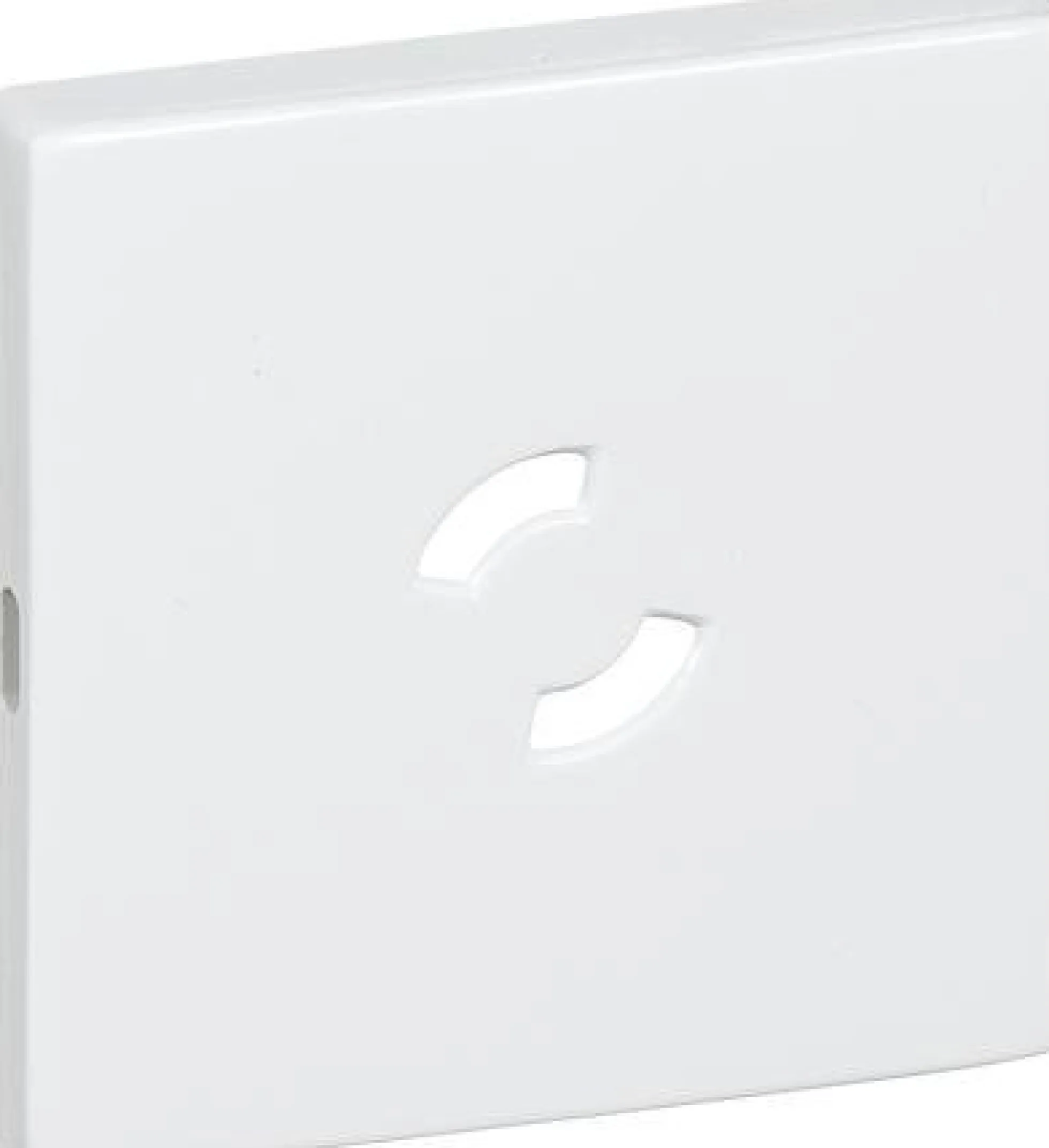 LK FUGA® – Afdækning til gammel 50x50 lampestikkontakt uden ramme, 1 modul