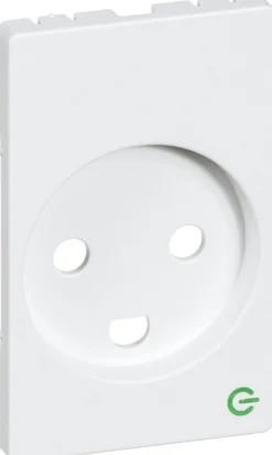 LK FUGA® – Afdækning til stikkontakt med jord, 1½ modul
