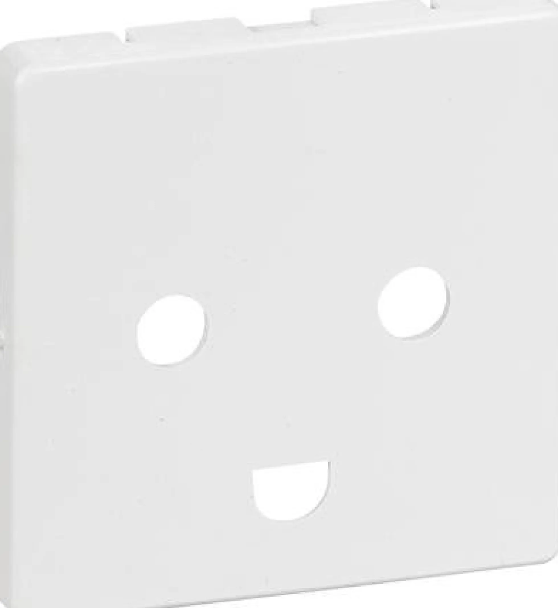 LK FUGA® – Afdækning til stikkontakt med jord (gammel type uden krave), 1 modul