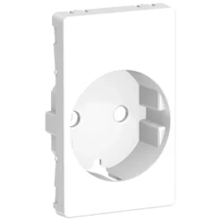 LK FUGA® – Afdækning til stikkontakt med sidejord, 1½ modul,