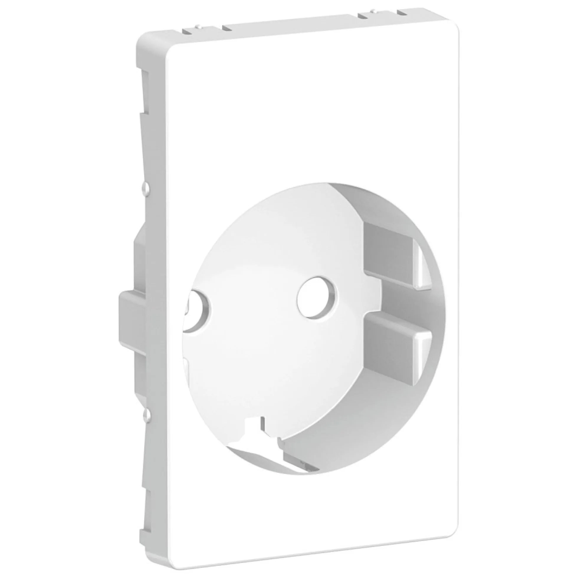 LK FUGA® – Afdækning til stikkontakt med sidejord, 1½ modul,
