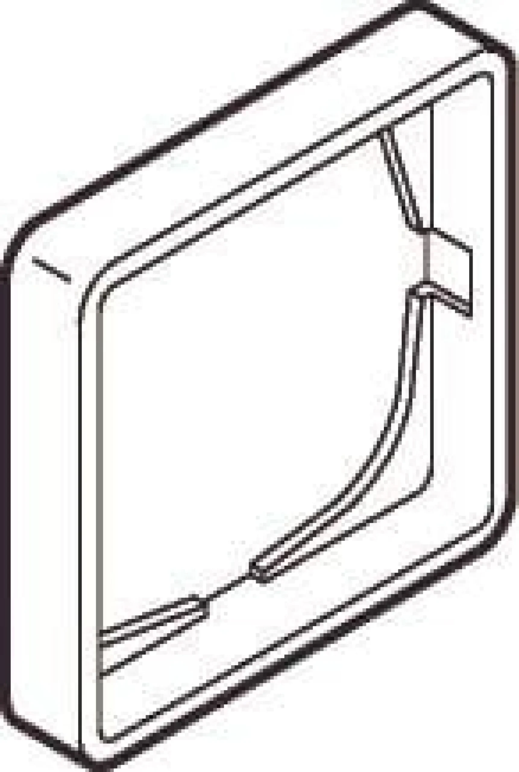 LK FUGA® – Baseline 50 ramme, 1 modul
