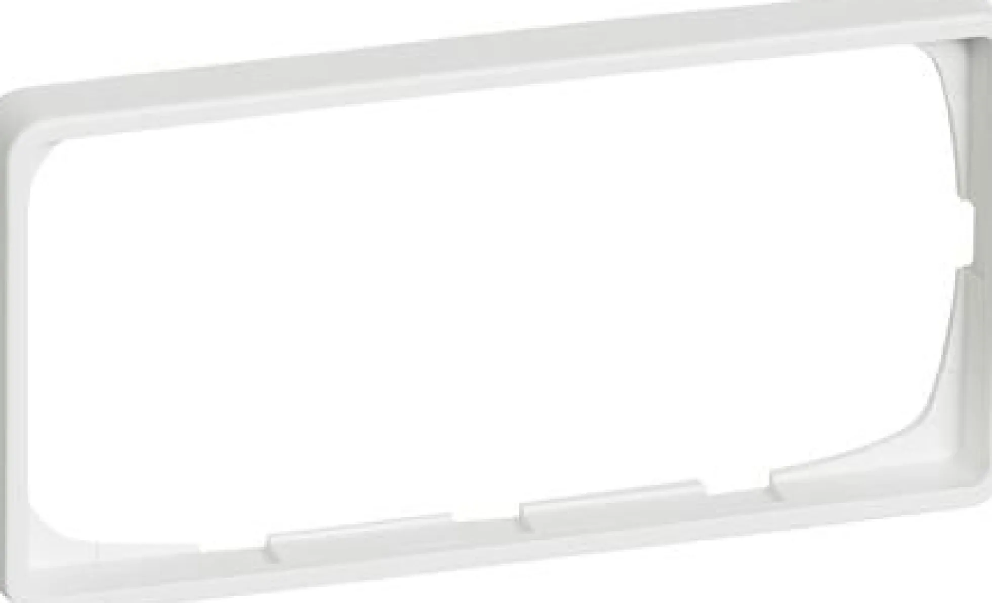 LK FUGA® – Baseline 50 ramme uden midtersprosse, 1x2 modul