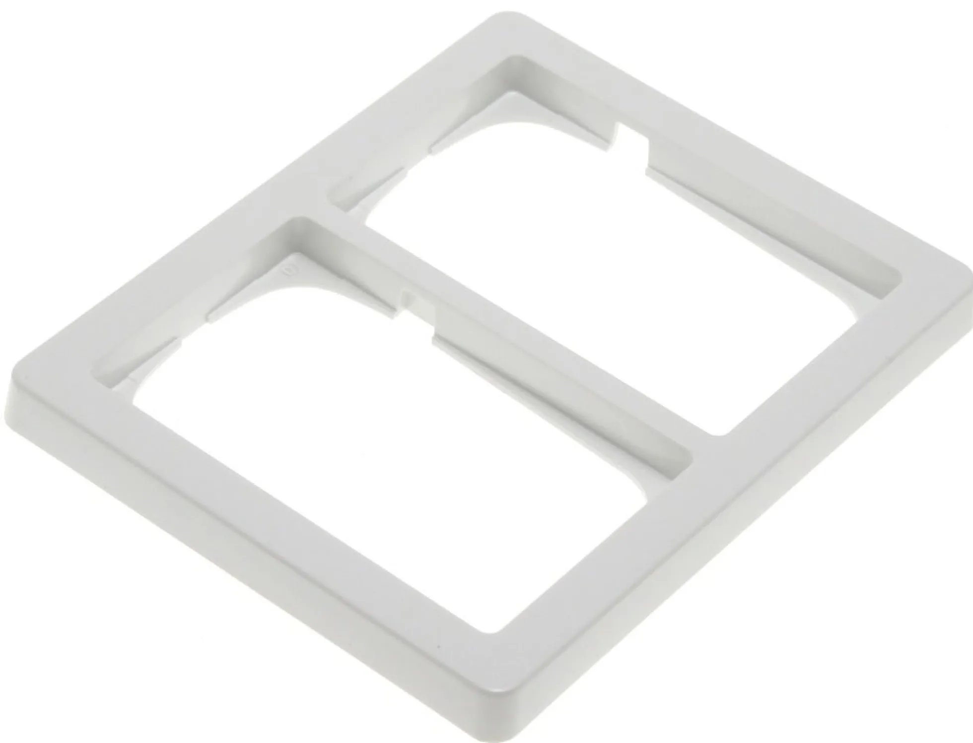 LK FUGA® – Baseline 63 vandret dobbelt ramme, 2x1½ modul