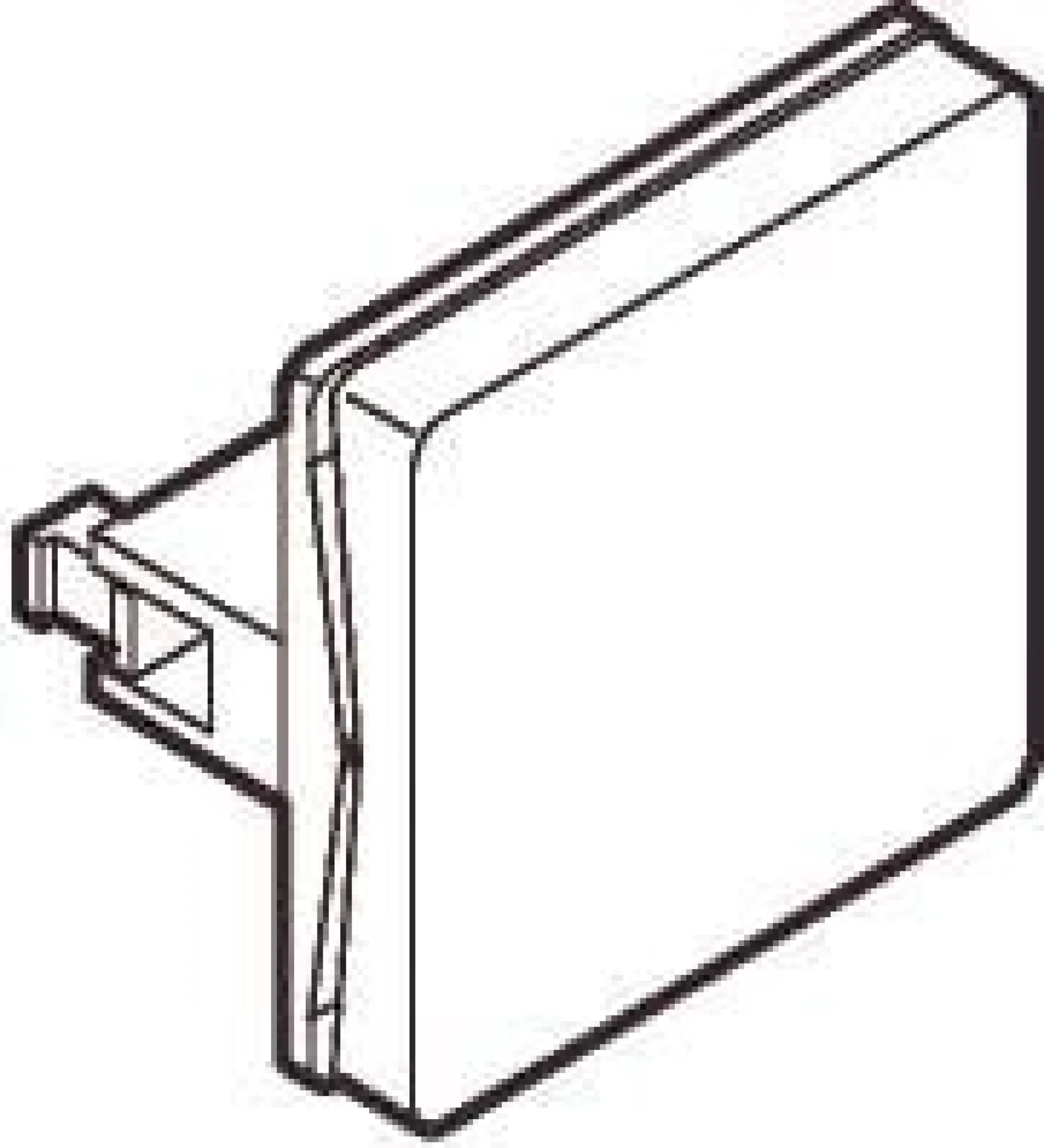 LK FUGA® – Blænddæksel, 1 modul