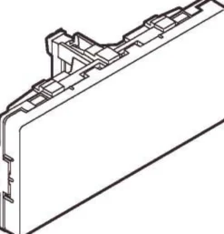 LK FUGA® – Blænddæksel, 2 modul