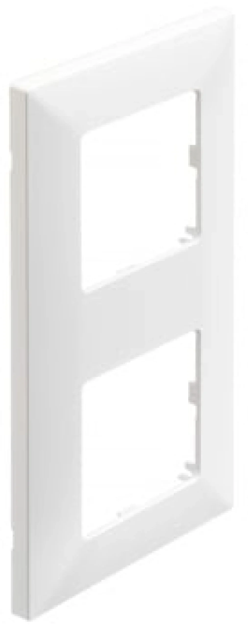 LK FUGA®, CE60 ramme til europadåse, 2 modul – Lauritz Knudsen