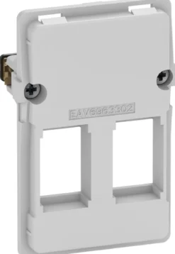 LK FUGA® – Dataudtag til 1-2 stk. keystone konnektorer, 1½ modul