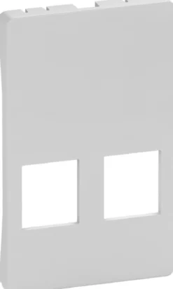 LK FUGA® – Dataudtag til 1-2 stk. keystone konnektorer, 1½ modul