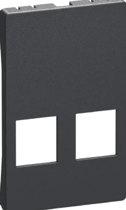 LK FUGA® – Dataudtag til 1-2 stk. keystone konnektorer, 1½ modul