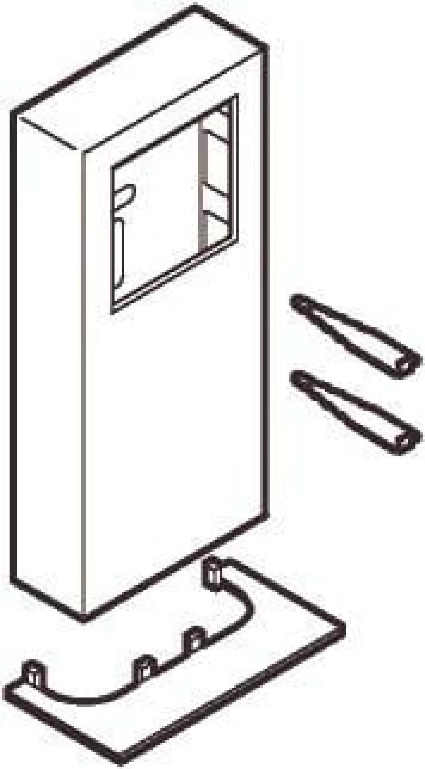 LK FUGA® – Dæksel til Baseline panelunderlag (reservedel), 1 modul