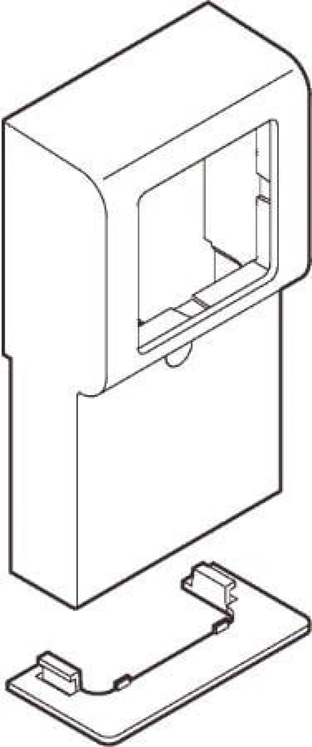 LK FUGA® – Dæksel til Softline panelunderlag (reservedel), 1 modul