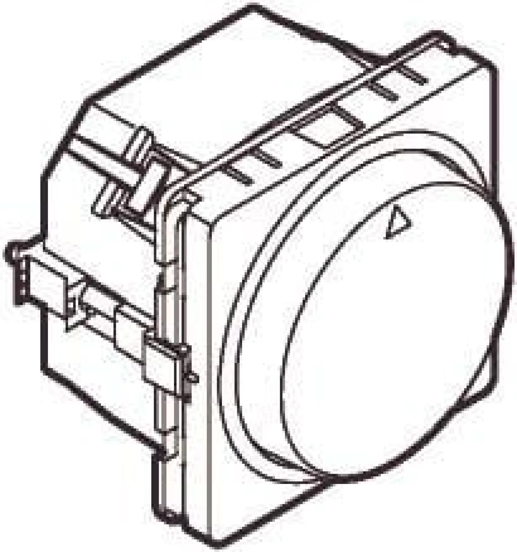LK FUGA® – Drejelysdæmper MEK-D 300CR, 1 modul